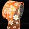 The Ribbon People Orange Magnolia Wired Craft Ribbon 2.5" x 40 Yards